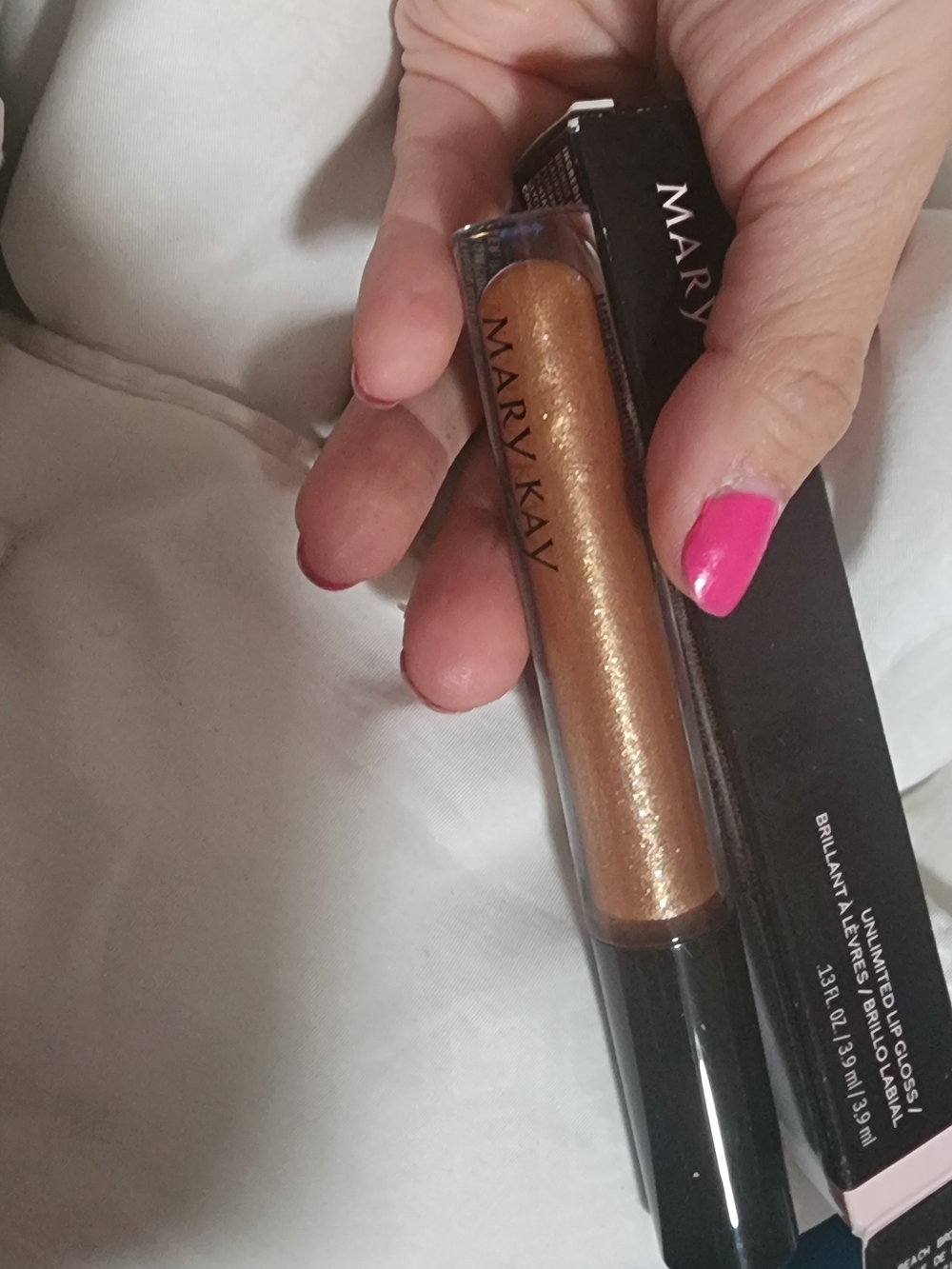 Mary Kay Metallic Bronze Lip Gloss